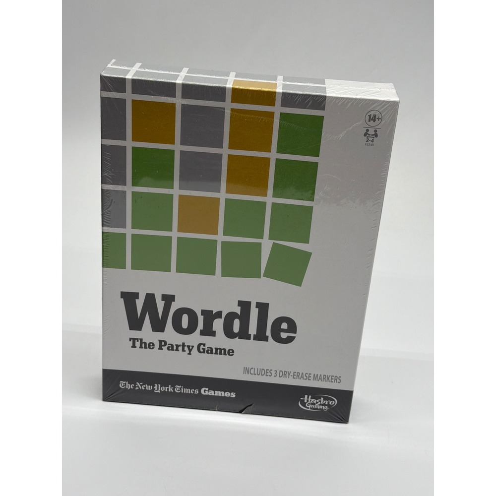 Wordle The Party Game Hasbro Gaming NYT‎ New York Times Word Puzzle F8348 New